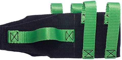 Cinturón de marcha Cow&Cow con asas y hebilla de liberación rápida para enfermería y terapia física, 4 pulgadas (Verde, 28-52) - imagen 6