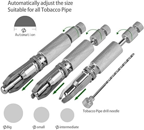 Herramienta Reamer de Acero Inoxidable Scotte con 6 Cuchillas para Limpiar Pipas de Tabaco - imagen 4