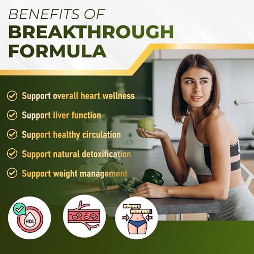 Citrus Bergamot con Arroz de Levadura Roja, Ajo y Alcachofa para Colesterol Saludable y Salud del Corazón (150 Cápsulas) - imagen 5