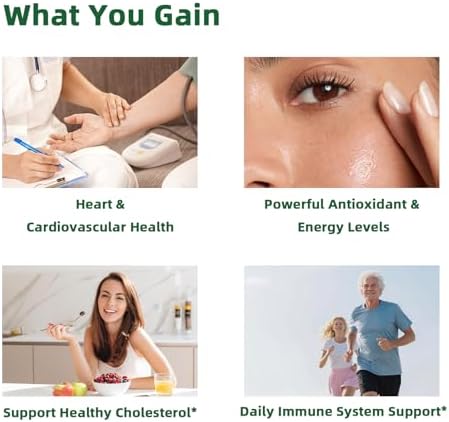 Extracto de Ajo Envejecido en Gotas, Suplemento Sin Olor con CoQ10, Cayena, Espino, Nattokinasa, Omega-3 y Vitaminas B6 y B12 para la Salud del - imagen 4