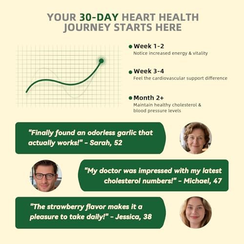 Extracto de Ajo Envejecido en Gotas, Suplemento Sin Olor con CoQ10, Cayena, Espino, Nattokinasa, Omega-3 y Vitaminas B6 y B12 para la Salud del - imagen 8