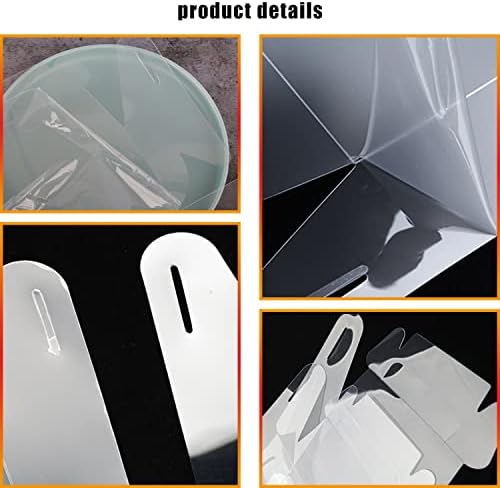 Cajas de regalo de repostería Oomcu 15 piezas, transparentes con cartón, para dulces y postres, 6.3 x 3.5 x 3.2 - Ideal para fiestas y celebraciones - imagen 4