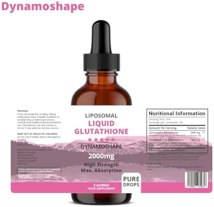 Glutatión Liposomal 2000mg con Vitamina C, Suplemento Antioxidante Líquido para Detox, Absorción Superior, Mayor Dosis (Paquete de 1) - imagen 5
