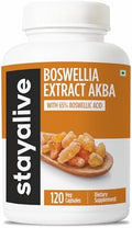 Cápsulas de Extracto de Boswellia Serrata STAY ALIVE 1000mg con AKBA y 65% Ácido Boswélico, 120 Contenidos, Suplemento No GMO y Sin Gluten - imagen 1