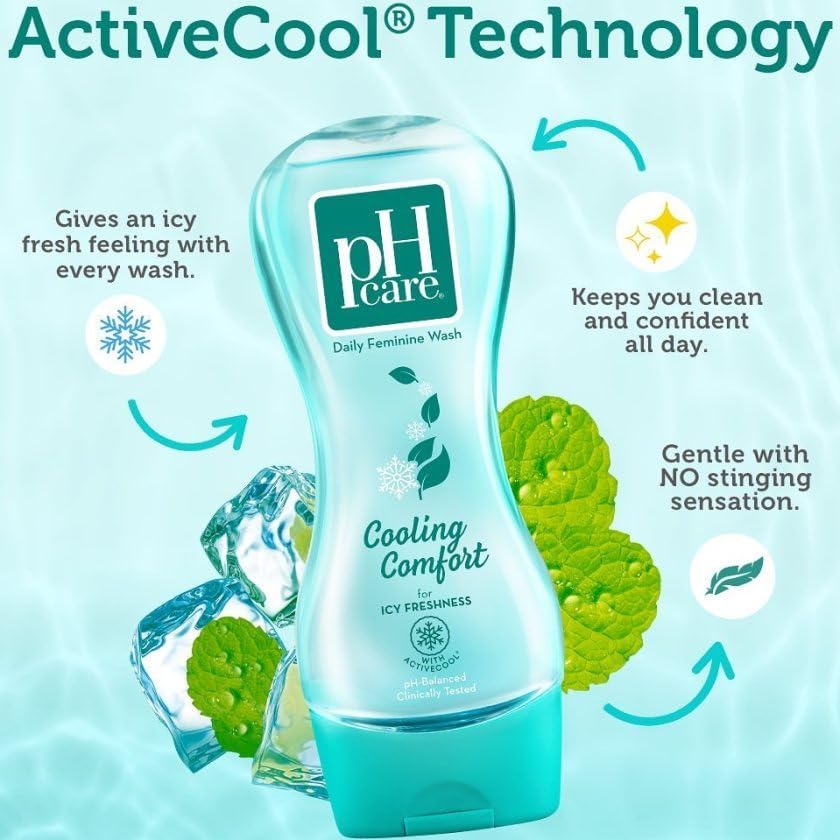 Jabón Íntimo pH Care Cold Wind con Efecto Refrescante 150ml - imagen 2