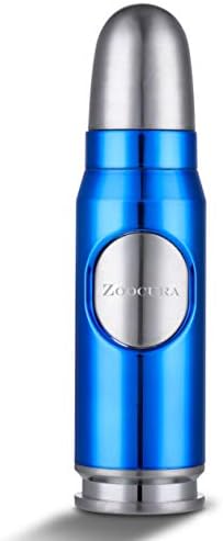 Encendedor de Soplete Refillable Zoocura Ice Blue, Llama Jet Ajustable, a Prueba de Viento, Ideal para Asar y Camping (Gas No Incluido) - imagen 1