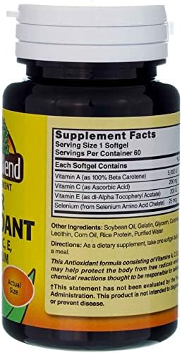 Nature's Blend Super Antioxidante Aces 60 Cápsulas - imagen 5