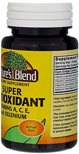 Nature's Blend Super Antioxidante Aces 60 Cápsulas - imagen 6