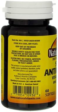 Nature's Blend Super Antioxidante Aces 60 Cápsulas - imagen 8
