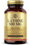 Solgar - Cápsulas Vegetales de L-Lisina 500 mg - 100 Unidades - imagen 1