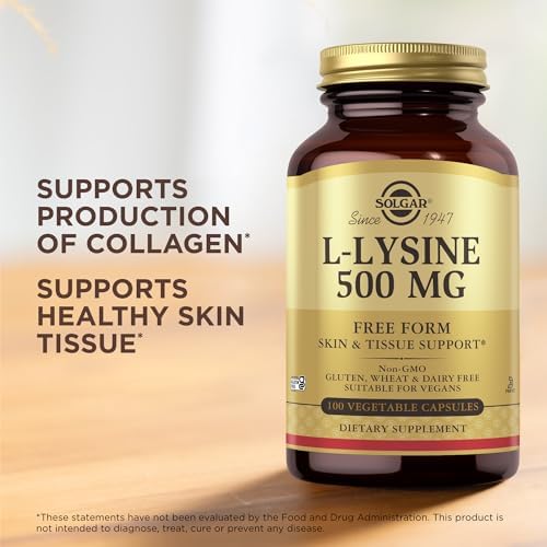 Solgar - Cápsulas Vegetales de L-Lisina 500 mg - 100 Unidades - imagen 5