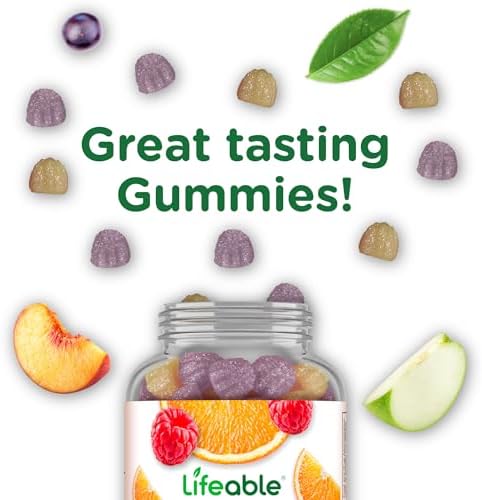 Gomitas de Calcio Lifeable con Vitamina D3 | 500 mg de Calcio y 1000 IU de D3 | Suplementos para Huesos | 60 Gomitas para Hombres y Mujeres - imagen 7