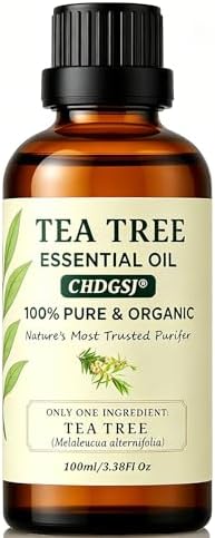 Aceite Esencial de Árbol de Té Australiano Melaleuca Alternifolia | Orgánico USDA, 100% Puro, Natural | Para Piel, Cabello, Pies, Uñas, Cuero - imagen 1