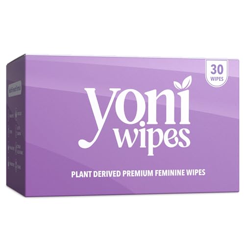Toallitas Yoni - 30 Piezas, Toallitas Femininas Biodegradables y Desechables, Equilibrio de pH, Aloe Vera y Vitamina E, Envueltas Individualmente - imagen 1