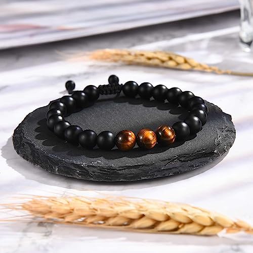 Regalos de Recuperación EFVISD para Hombres Después de Cirugía - Pulsera de Piedra Natural Inspiracional para Sentirse Mejor - imagen 2