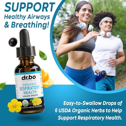 Gotas Detox de Pulmón - Suplementos Orgánicos para la Salud Respiratoria, Limpieza Herbal de Pulmones con Extracto de Mullein y Sábila, 1 oz - imagen 3