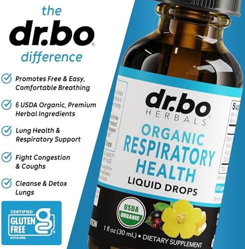 Gotas Detox de Pulmón - Suplementos Orgánicos para la Salud Respiratoria, Limpieza Herbal de Pulmones con Extracto de Mullein y Sábila, 1 oz - imagen 4