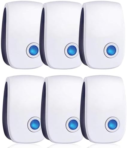 Repelente Ultrasónico de Plagas Pestlab, Control de Insectos para Casa, Garage, Hotel y RV, 6 Piezas, Efectivo contra Ratones, Cucarachas, Arañas y - imagen 1