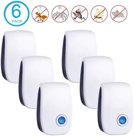 Repelente Ultrasónico de Plagas Pestlab, Control de Insectos para Casa, Garage, Hotel y RV, 6 Piezas, Efectivo contra Ratones, Cucarachas, Arañas y - imagen 7