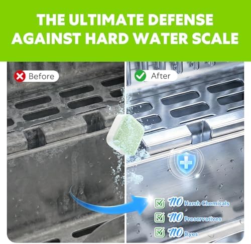 Tabletas Limpiadoras para Máquinas de Hielo Blue Fresh - 28 Piezas, Seguras para Níquel, Eliminación de Escala para Fabricadores de Hielo Portátiles - imagen 2