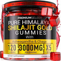 Gomitas Shilajit para Hombres 3000mg – 120 Gomitas Doradas Sin Azúcar con Ácido Fúlvico – Energía Natural, Vitalidad y Soporte de Resistencia - imagen 1