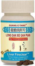 Long Dan Xie Gan Pian (Wan) 200 mg, 200 Tabletas de Guang Ci Tang - imagen 1