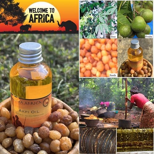 Aceite de Masaje con Semillas de Akpi de África Occidental HIPS para Movimiento Cómodo — Aumenta tu Confianza en Cada Paso — Mayor Comodidad en - imagen 3