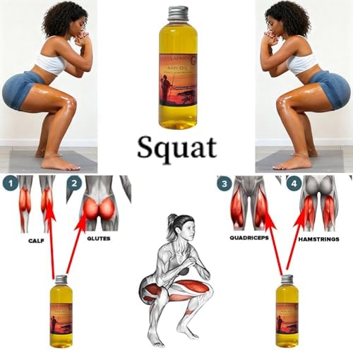 Aceite de Masaje con Semillas de Akpi de África Occidental HIPS para Movimiento Cómodo — Aumenta tu Confianza en Cada Paso — Mayor Comodidad en - imagen 7