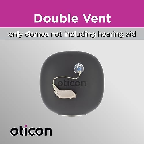 Domos MiniFit de Ventilación Doble Oticon Originales 8mm (Medianos) - Repuestos Auténticos de Dinamarca para Audífonos - 1 Paquete/10 Domos - imagen 3