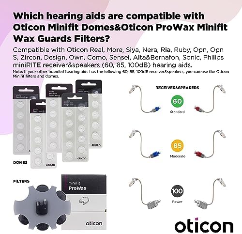 Domos MiniFit de Ventilación Doble Oticon Originales 8mm (Medianos) - Repuestos Auténticos de Dinamarca para Audífonos - 1 Paquete/10 Domos - imagen 6
