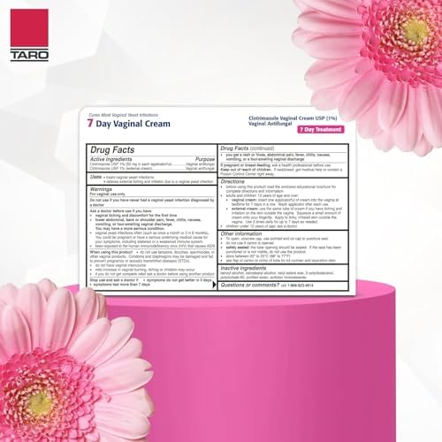 Crema Vaginal Clotrimazol USP 1% 7 Días 1.5 Oz (45g) Tratamiento para Infección por Hongos, Crema Antipruriginosa Femenina para Picazón e Irritación - imagen 2
