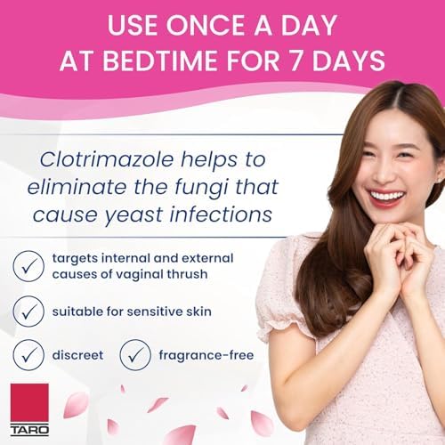 Crema Vaginal Clotrimazol USP 1% 7 Días 1.5 Oz (45g) Tratamiento para Infección por Hongos, Crema Antipruriginosa Femenina para Picazón e Irritación - imagen 3