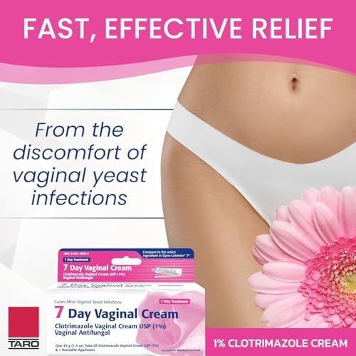 Crema Vaginal Clotrimazol USP 1% 7 Días 1.5 Oz (45g) Tratamiento para Infección por Hongos, Crema Antipruriginosa Femenina para Picazón e Irritación - imagen 5