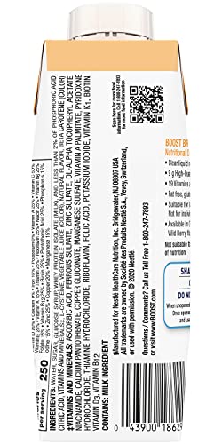 Bebida Nutricional Boost Breeze (8 Fl Oz, Paquete de 3, Sabor Naranja) - imagen 2