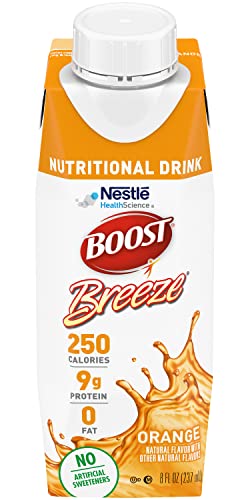 Bebida Nutricional Boost Breeze (8 Fl Oz, Paquete de 3, Sabor Naranja) - imagen 4