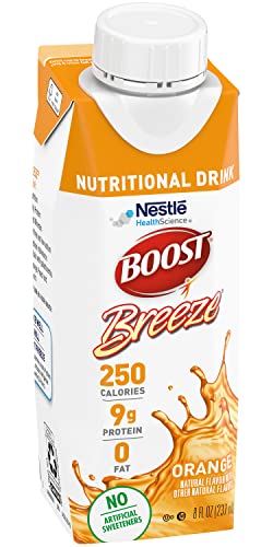 Bebida Nutricional Boost Breeze (8 Fl Oz, Paquete de 3, Sabor Naranja) - imagen 5