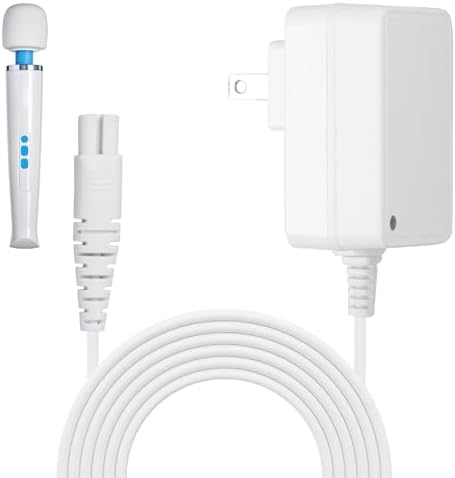 Cargador SigeIy HV-270 Reemplazo Compatible con Masajeador Inalámbrico Hitachi Magic Wand HV-270 Adaptador de Energía Recargable - imagen 1