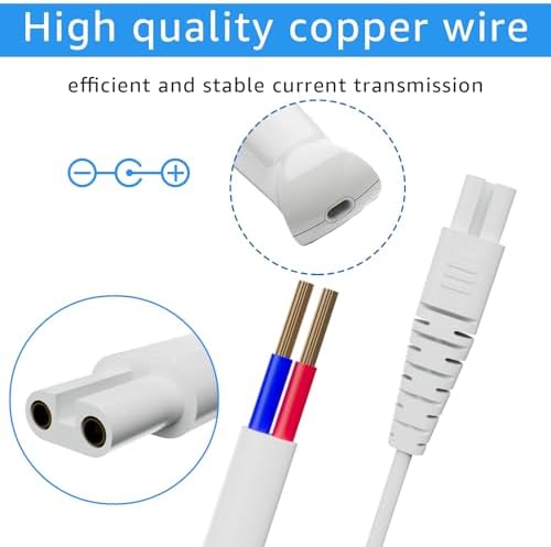 Cargador SigeIy HV-270 Reemplazo Compatible con Masajeador Inalámbrico Hitachi Magic Wand HV-270 Adaptador de Energía Recargable - imagen 2