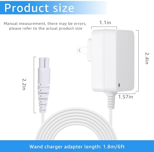 Cargador SigeIy HV-270 Reemplazo Compatible con Masajeador Inalámbrico Hitachi Magic Wand HV-270 Adaptador de Energía Recargable - imagen 3