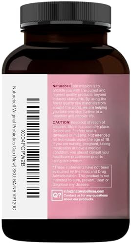 NatureBell Probióticos Vaginales para Mujeres, 10 Mil Millones CFU, 120 Cápsulas Veganas | Mezcla de Probióticos y Prebióticos – Suplemento de - imagen 8