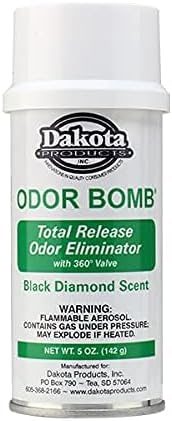 Odor Bomb - Eliminador de Olores de Liberación Total - Fragancia Diamante Negro - imagen 1