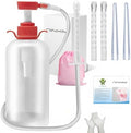 Kit de Limpieza Vaginal y Anal Reutilizable 600ml con Enema Manual y Presión, Sistema Portátil - imagen 1