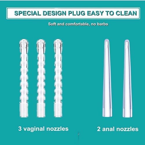 Kit de Limpieza Vaginal y Anal Reutilizable 600ml con Enema Manual y Presión, Sistema Portátil - imagen 3