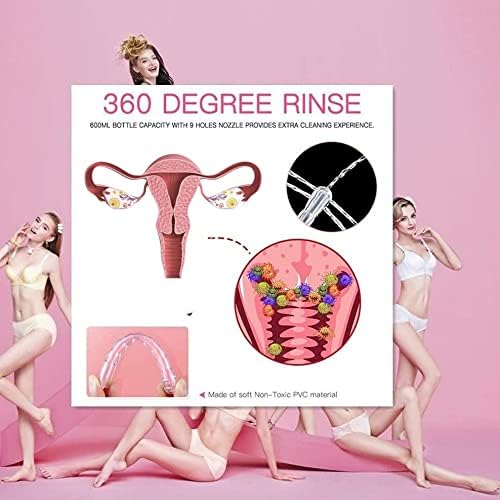 Kit de Limpieza Vaginal y Anal Reutilizable 600ml con Enema Manual y Presión, Sistema Portátil - imagen 7