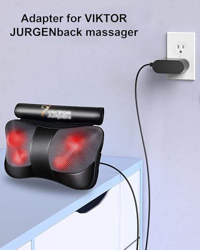 Cargador ADRICY 12V para Masaje Nekteck, Compatible con LMS-801, Papillon, InvoSpa, Mo Cuishle, Viktor Jurgen y Otros, Cable de 5.9FT para Cuello - imagen 6