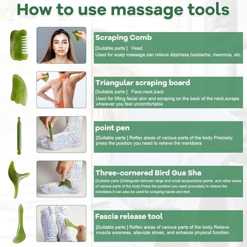 Set de Calcetines de Reflexología con Guantes y 5 Herramientas para Masaje de Pies - Calcetines de Acupresión para Mujeres y Hombres - imagen 5