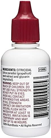 NutriBiotic – GSE Máximo, 1 Oz Líquido | Extracto de Semilla de Pomelo Concentrado Premium con Bioflavonoides | Alta Potencia, Vegano, Sin Gluten y - imagen 4