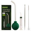Kit de Remoción de Piedras en las Amígdalas Airgoesin 3 en 1, Aspirador de Piedras, Pica de Acero Inoxidable de 18 cm y Jeringa de Irrigación Curva - imagen 1