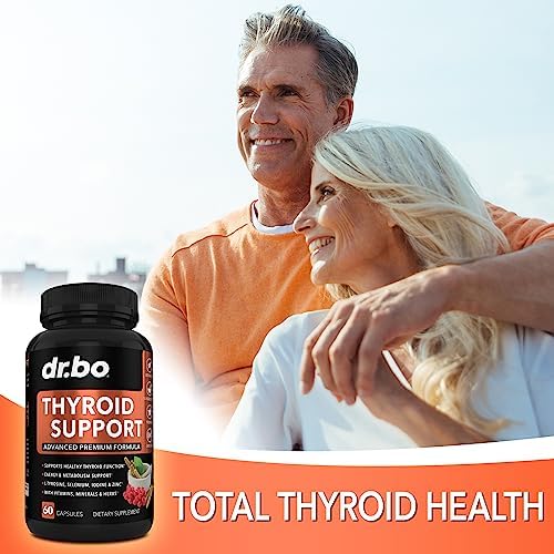 Suplemento de Apoyo a la Tiroides para Mujeres y Hombres - Mejora Natural del Metabolismo, Ánimo y Energía con L-Tirosina, Selenio, Yodo, Zinc, Fucus - imagen 4