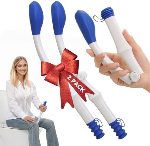 Ayuda para el Baño HHuanwfer Plegable (Paquete de 2), Varita de Limpieza Cómoda para Personas con Movilidad Reducida, Ancianos y Embarazadas - imagen 1